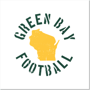 greenbay football Posters and Art